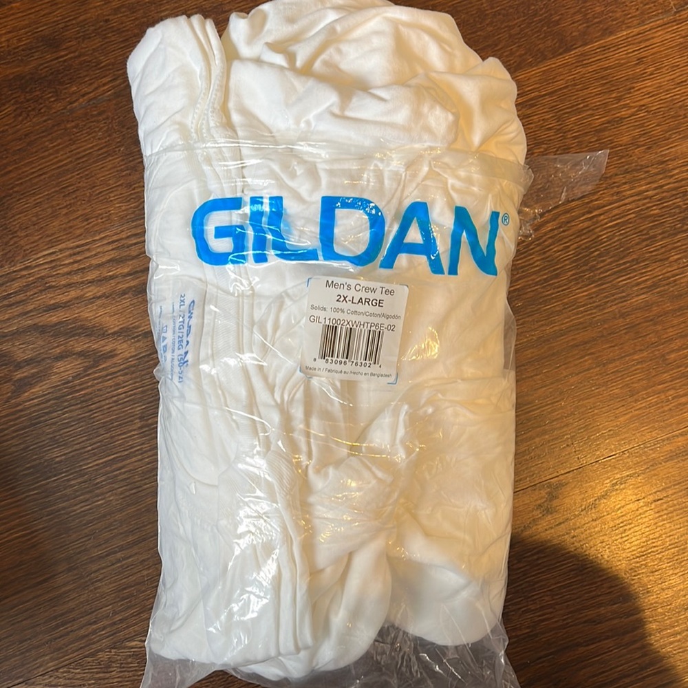 Gildan Men’s Crew T-Shirt 6 pack